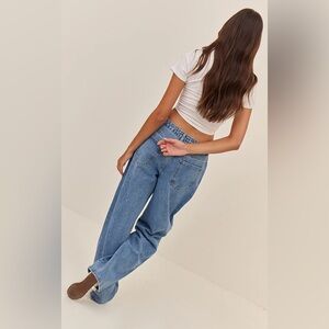 PrettyLittleThing Denim Flare Jeans